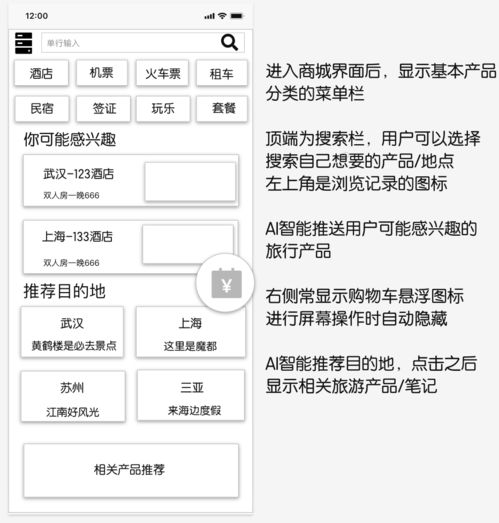 飛渡綜合旅游預訂平臺產品設計方案與開發策劃